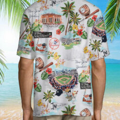 Rangers Scenic Hawaiian Aloha Button-Down Shirt - Lelemoon