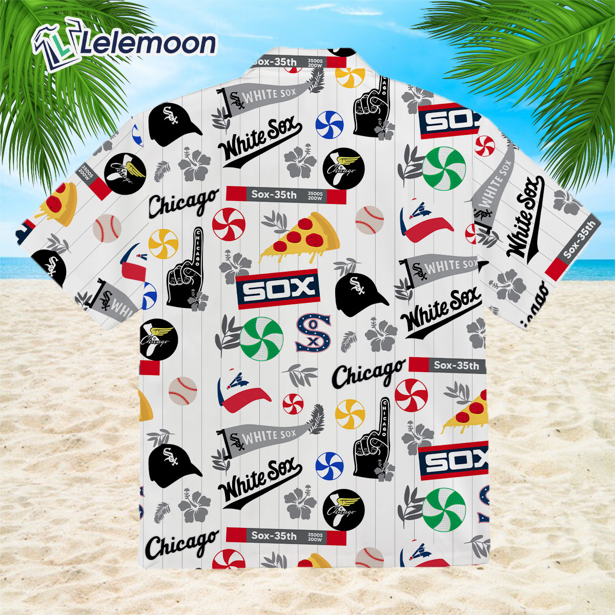 Chicago White Sox MLB Hawaiian Shirt Seaside Aloha Shirt - Trendy