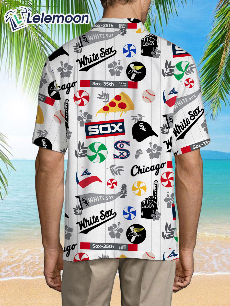 Mlb Chicago White Sox Baseball New Style Full Print Summer Set Hawaiian  Shirt Black - Listentee