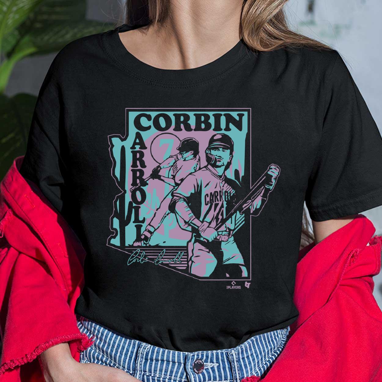 Corbin Carroll Vintage Shirt, Hoodie, Sweatshirt, Women Tee - Lelemoon