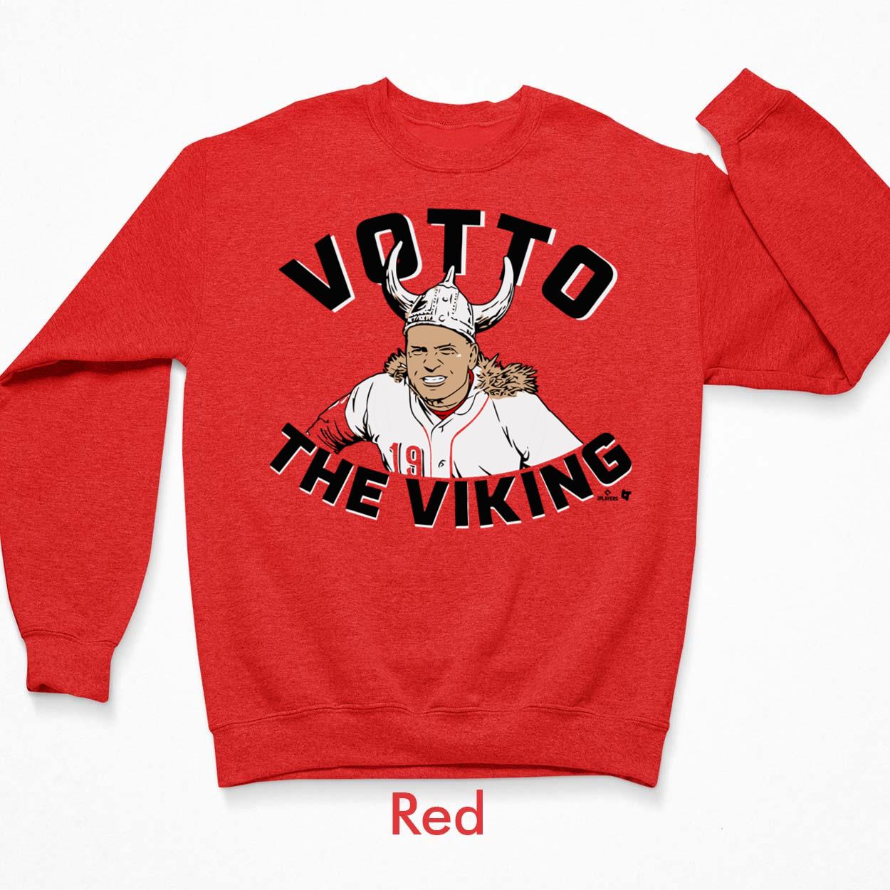 Joey Votto The Viking Shirt, Hoodie, Sweatshirt, Women Tee - Lelemoon