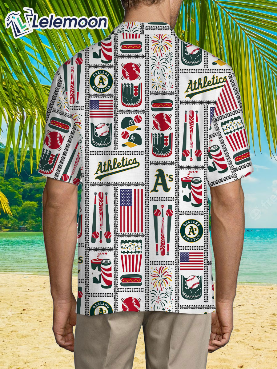 Athletics Americana Aloha Hawaiian Shirt - Lelemoon