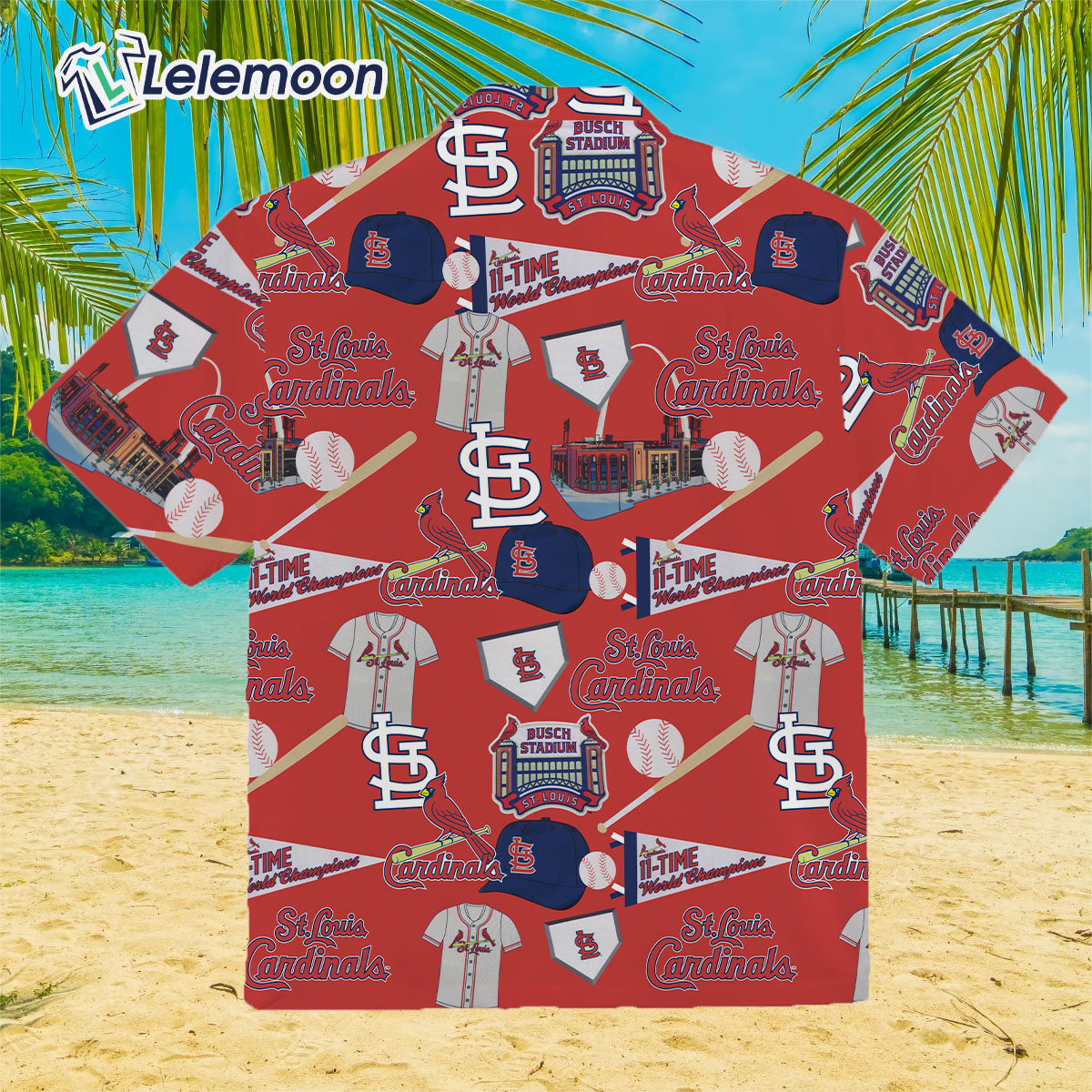 St. Louis Cardinals Giveaway Hawaiian Shirt - Lelemoon
