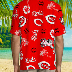 Cincinnati Reds Scenic Hawaiian Shirt - Lelemoon