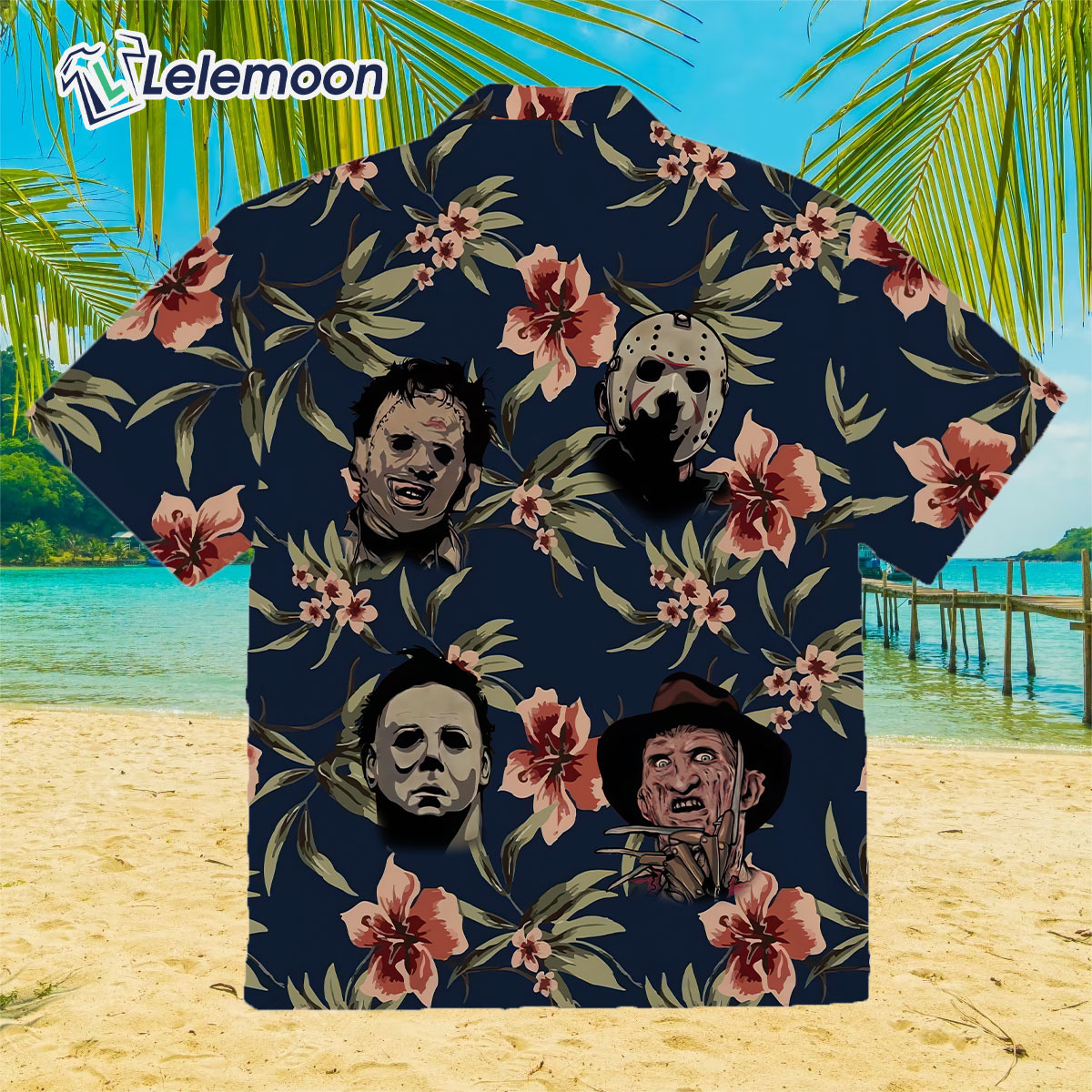 Horror Character Tropical Hawaiian Shirt