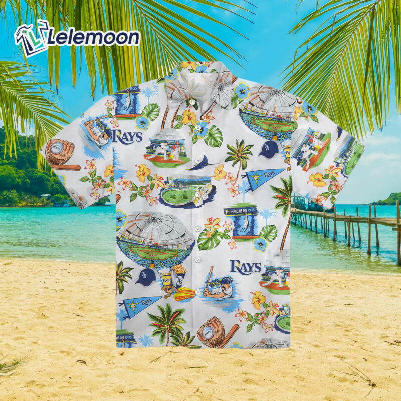 Tampa Bay Rays Hawaiian Shirt - Pullama