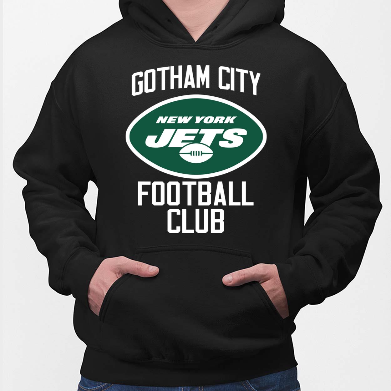 Gotham City New York Jets Football Club T-Shirt, Hoodie, Sweatshirt, Women  Tee - Lelemoon