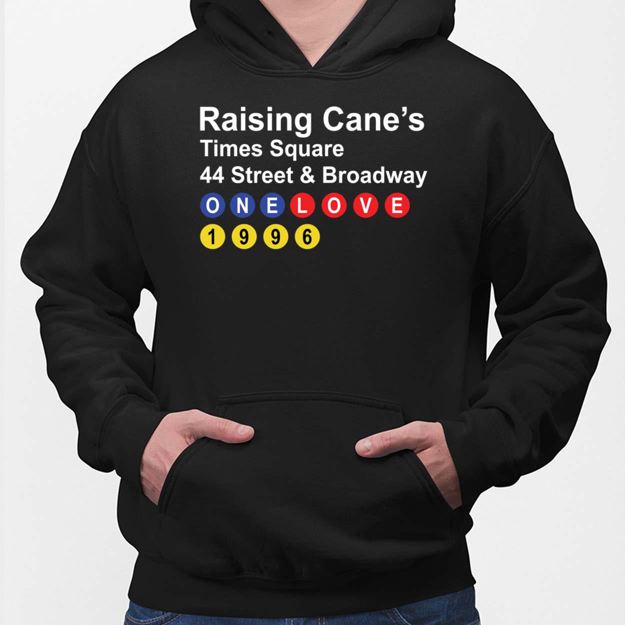Raising Cane's Times Square Shirt, Hoodie, Sweatshirt, Women Tee - Lelemoon