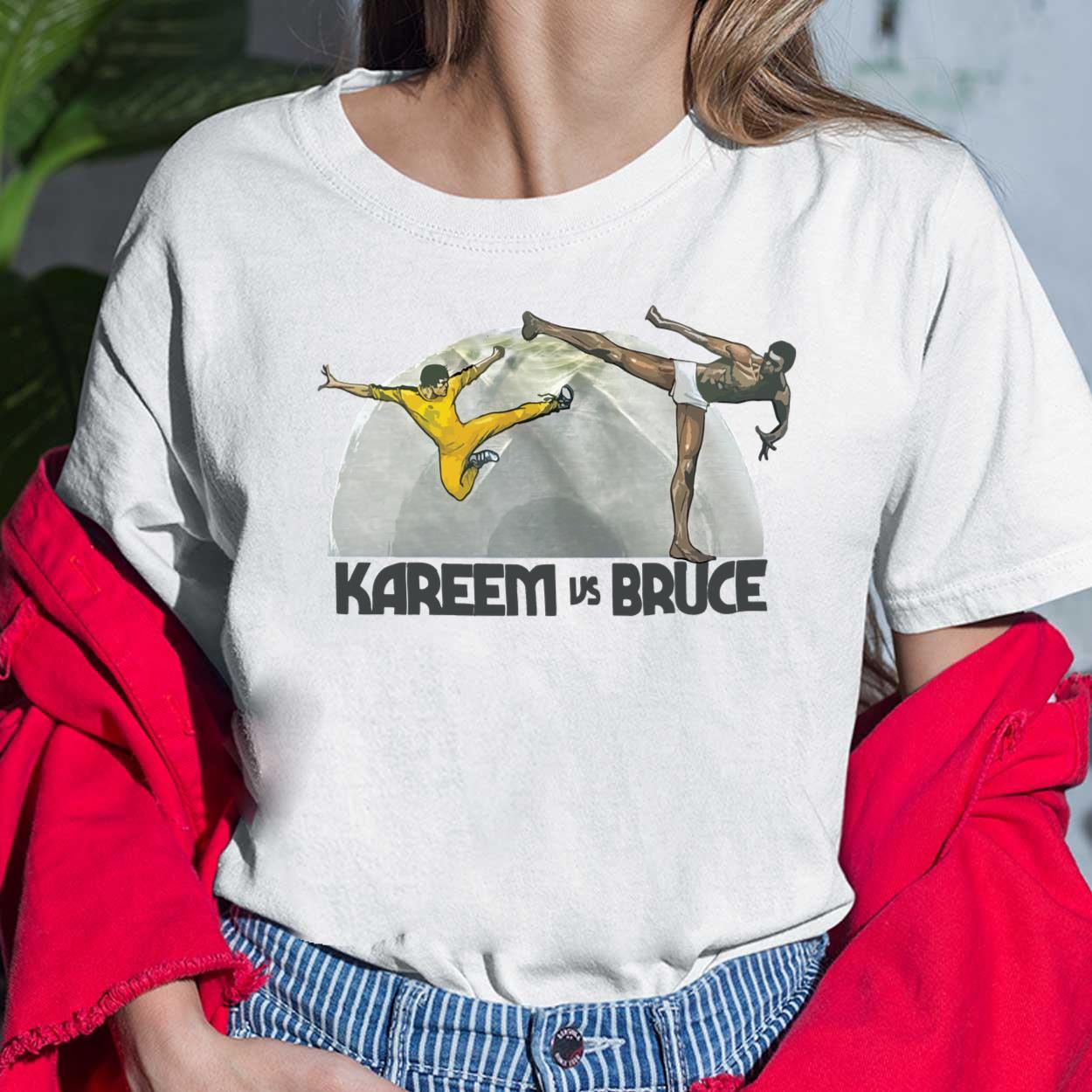Kareem vs Bruce Lee Shirt, Kareem Shirt, Kareem Abdul Jabbar Shirt, Bruce  Lee Shirt, kareem vs bruce lee shirt,kareem vs bruce t shirt - Cherrycatshop