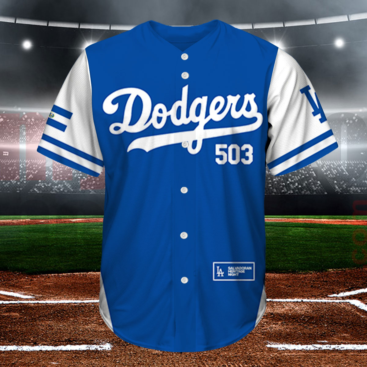 Rockatee Dia de Los Dodgers Jersey 2023