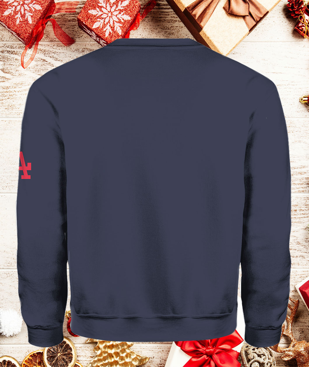 Dodgers Christmas Sweater - Lelemoon