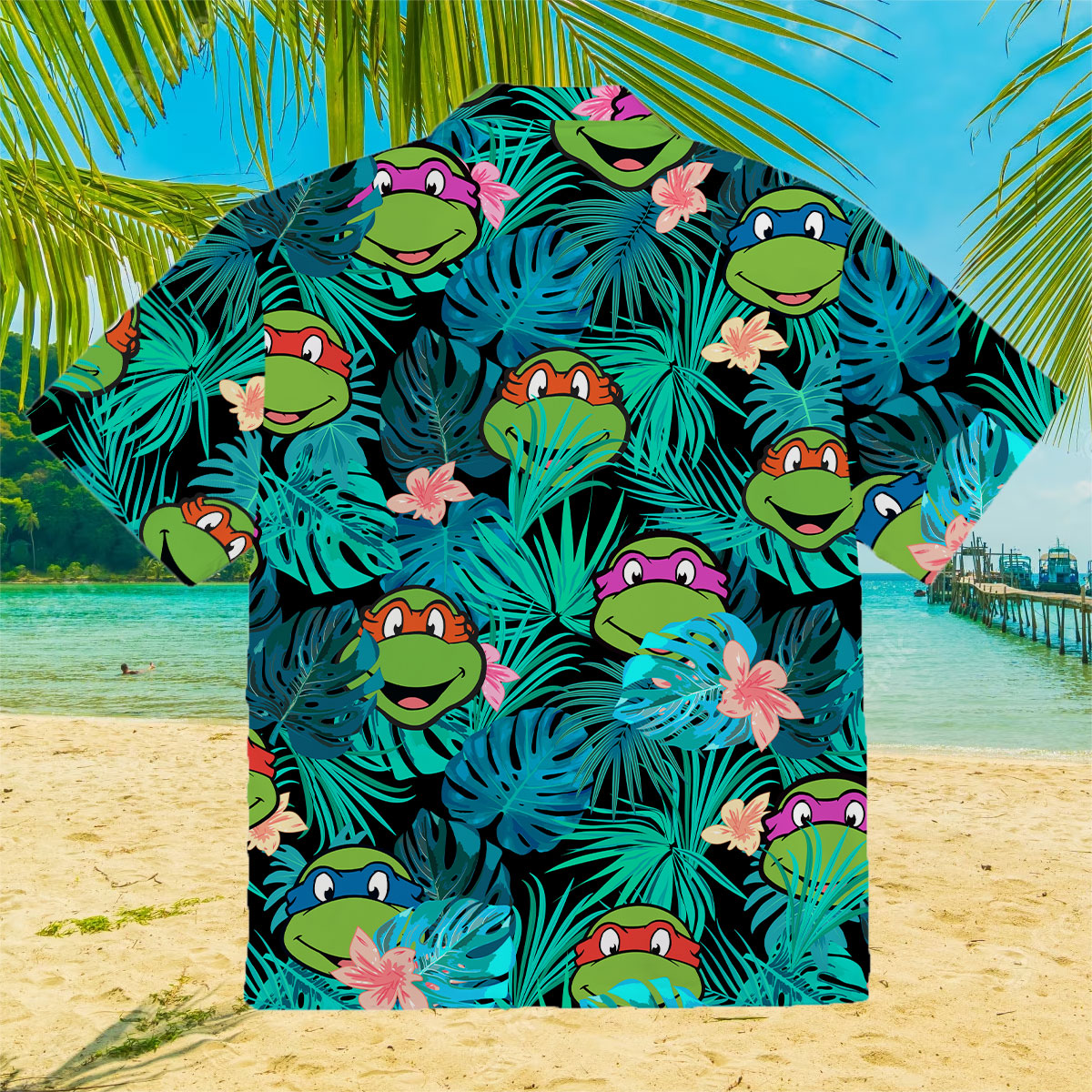 Teenage Mutant Ninja Turtles Adventures Hawaiian Shirt - Jolly