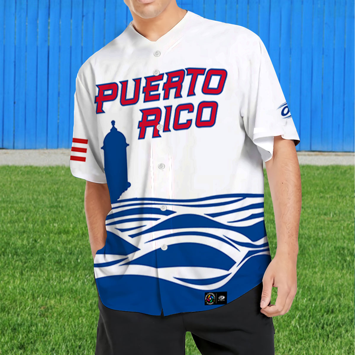 Puerto Rico Baseball 2023 World Baseball Classic Replica Player