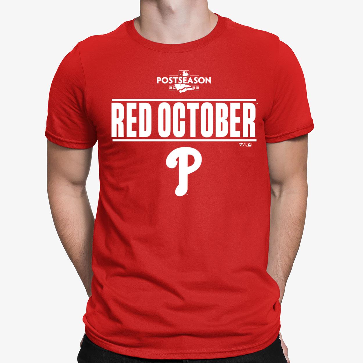 Red October Phillies Shirt, hoodie, longsleeve, sweatshirt, v-neck tee