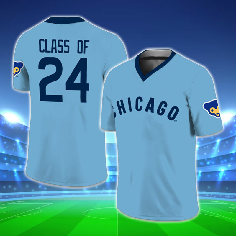 Class of 2024 Chicago Cubs Jersey Shirt
