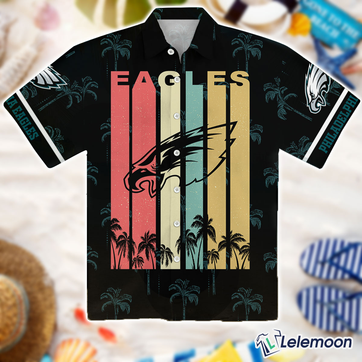 Philadelphia Eagles Hawaiian Shirt Eagles Hawaiian Shirt Hawaiian