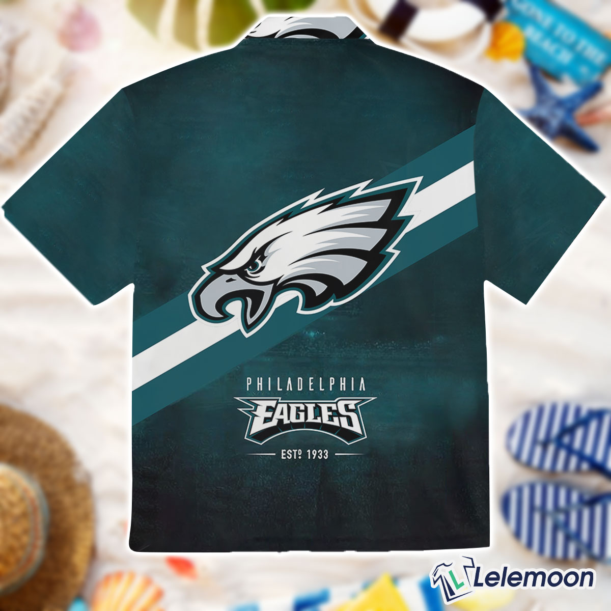 Philadelphia Eagles Est 1933 Hawaiian Shirt - Lelemoon
