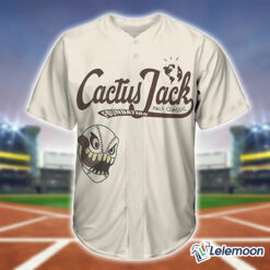 Travis Scott 2021 Cactus Jack Foundation Fall Classic Softball Game  Baseball Jersey - Skullridding
