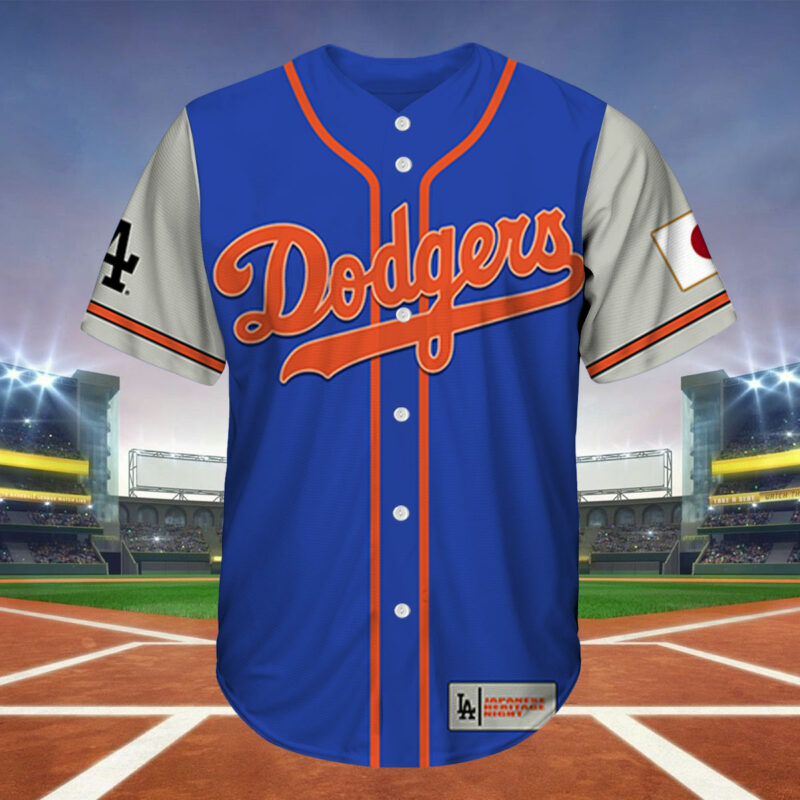 Embroidered Los Angeles Baseball Jersey