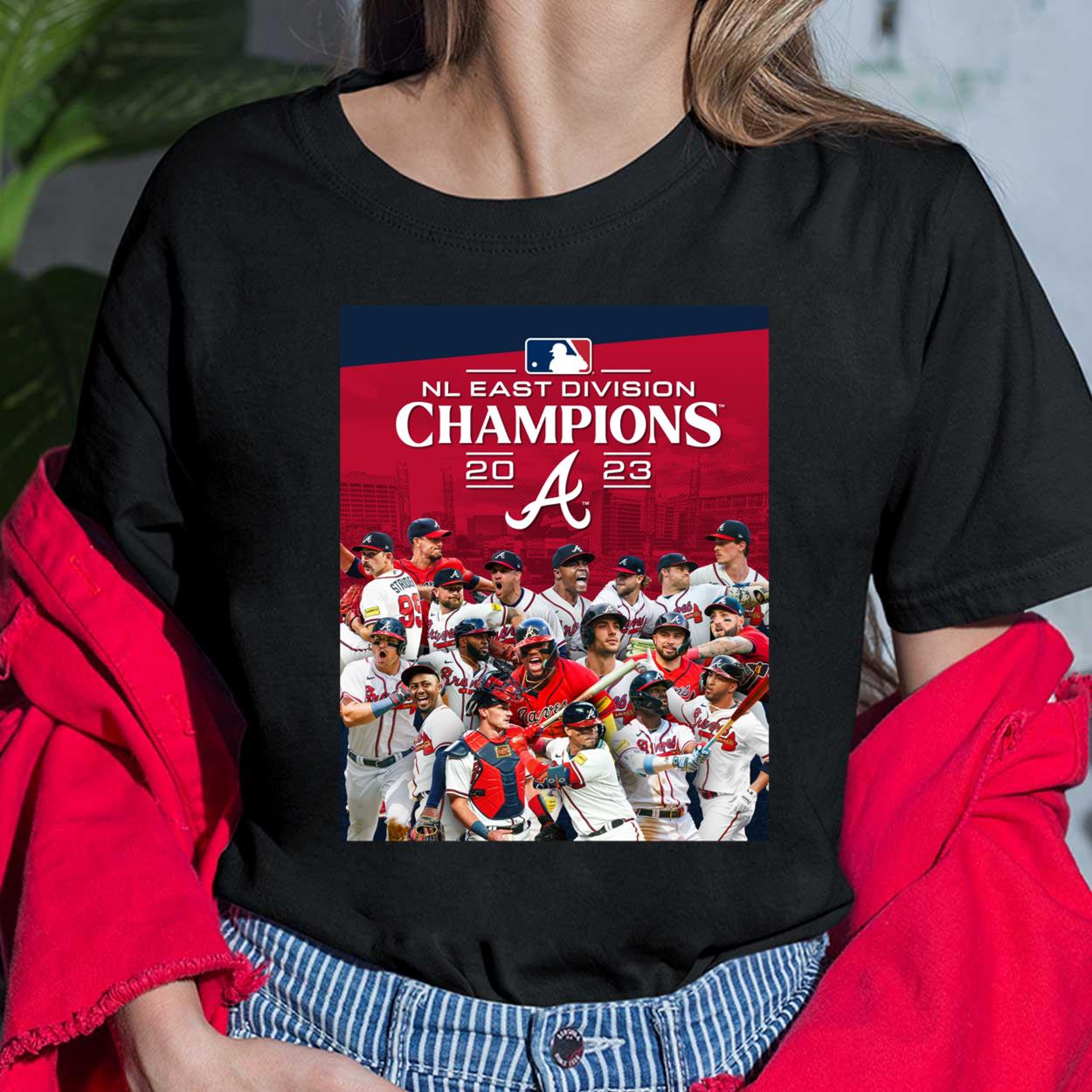 The Atlanta Braves Are 2023 Nl East Champions Shirt