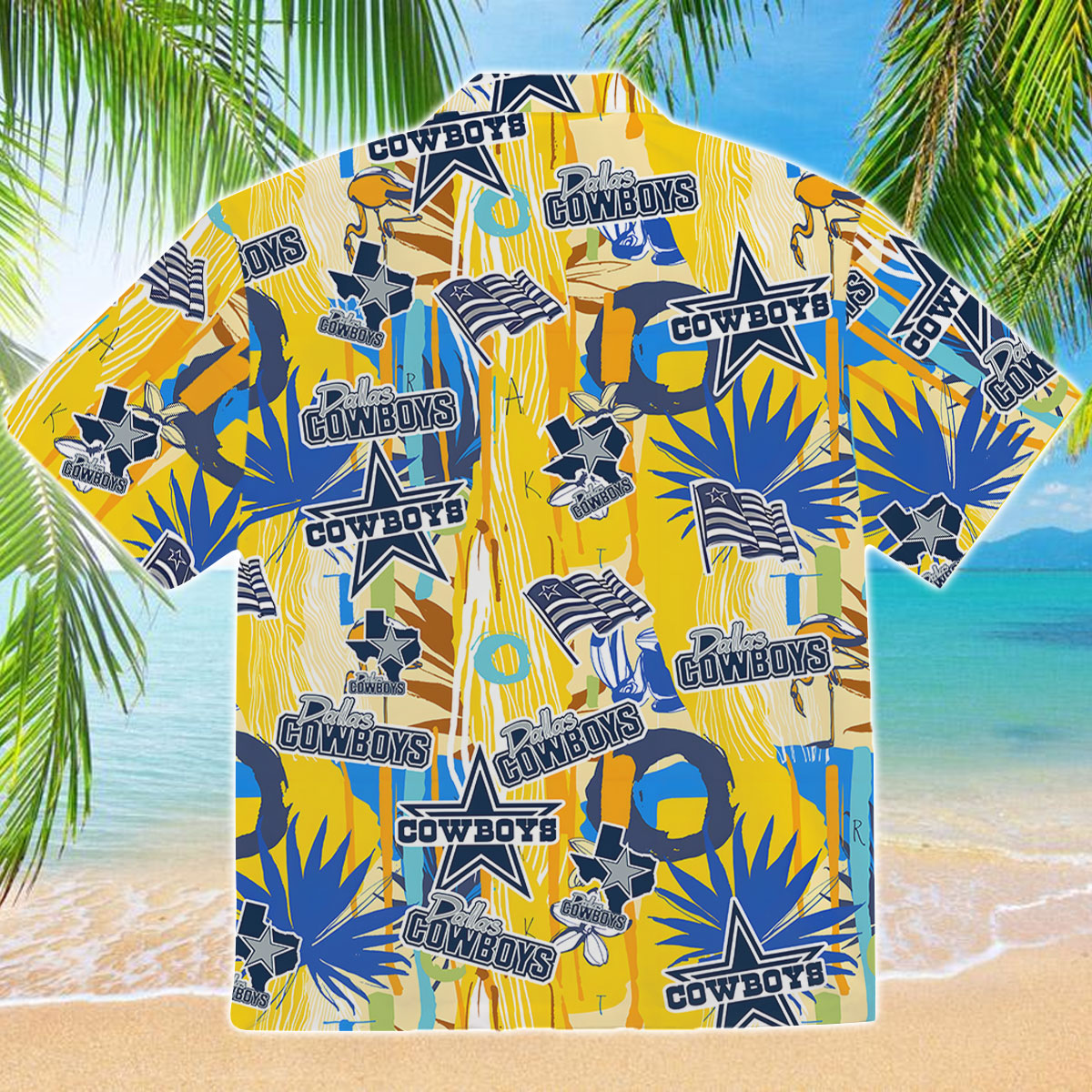 Dallas Cowboys Hawaii Shirt - Lelemoon