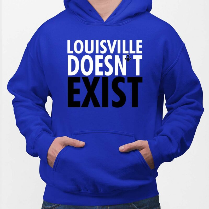 Louisville Doesn’t Exist Aaron Bradshaw Shirt - Lelemoon