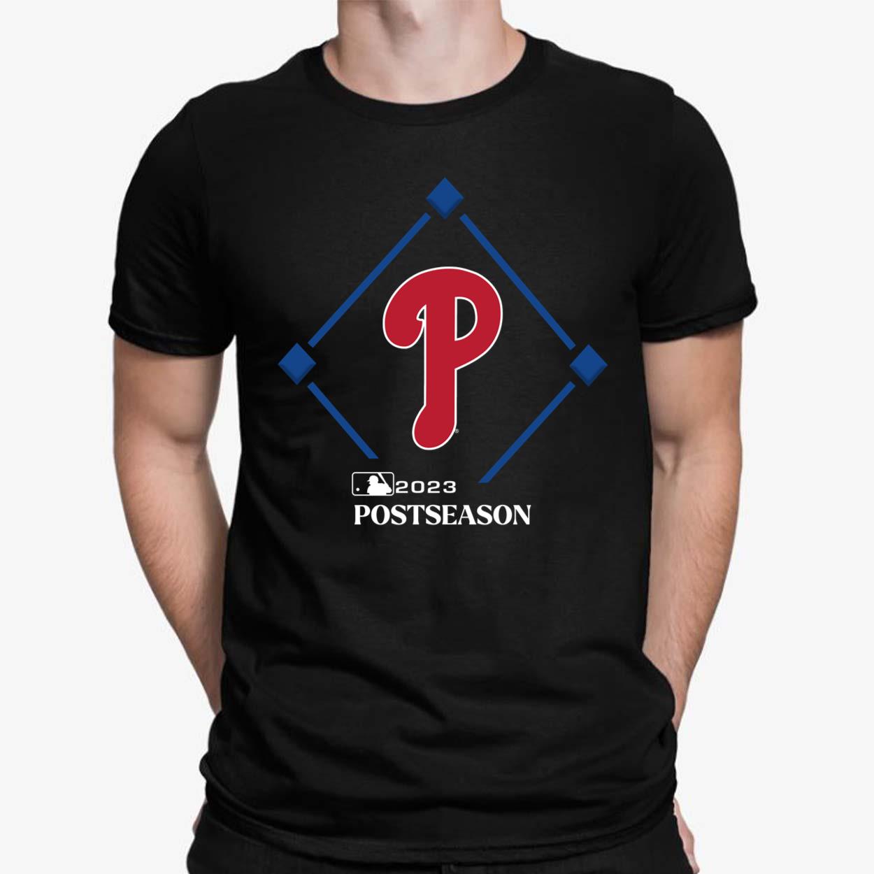 Women's Royal Philadelphia Phillies Cropped Long Sleeve T-Shirt