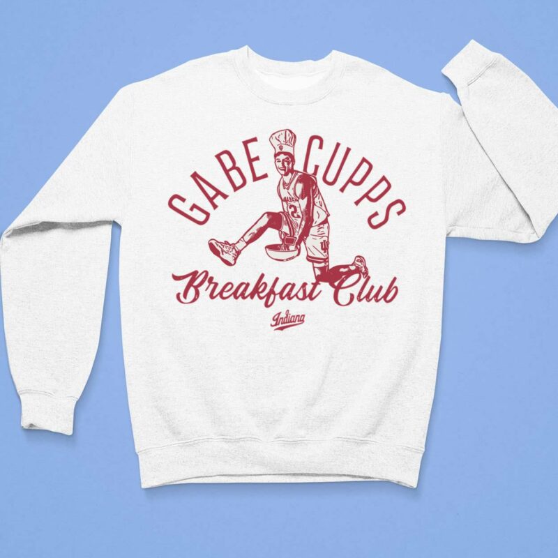 Indiana merch gabe cupps breakfast club shirt, hoodie, sweater and long  sleeve