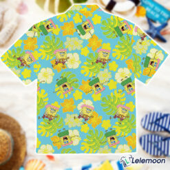 Spongebob Hawaiian Shirt Funny Cartoon $36.95